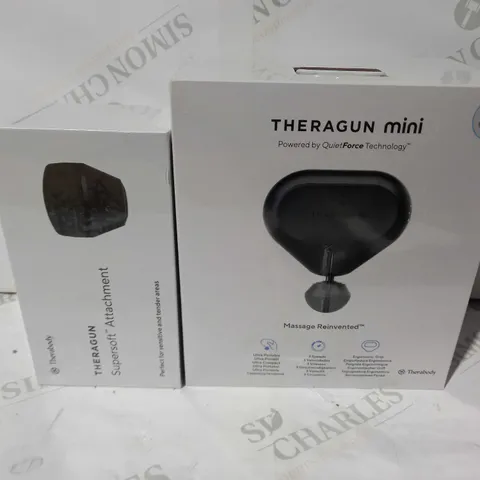 THERAGUN MINI MASSAGER WITH SUPERSOFT ATTACHMENT