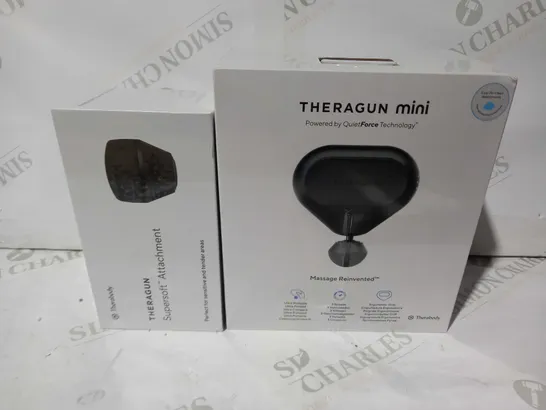 THERAGUN MINI MASSAGER WITH SUPERSOFT ATTACHMENT