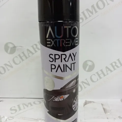 BOX OF 24 AUTO EXTREME SPRAY PAINT IN BLACK GLOSS 