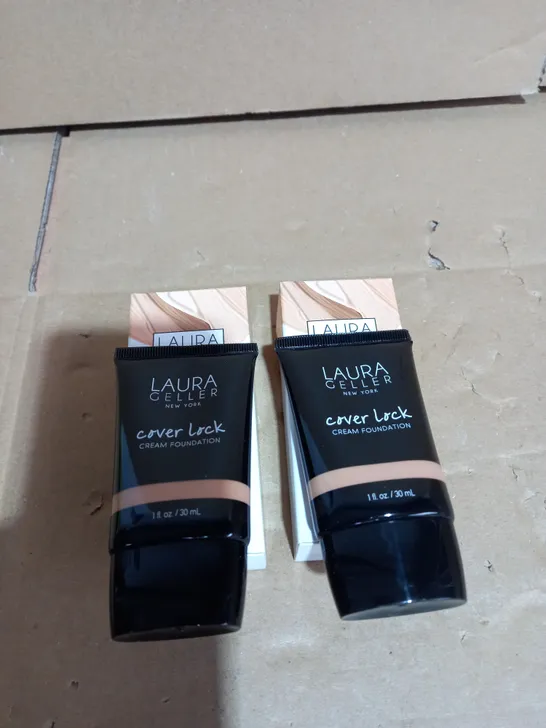 LAURA GELLER COVER LOCK CREAM FOUNDATION 