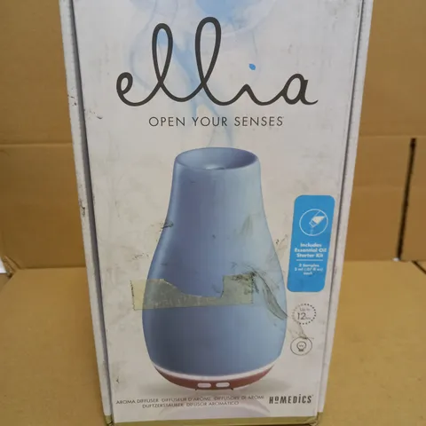 BOXED HOMEDICS ELLIA BLOSSOM AROMA DIFFUSER