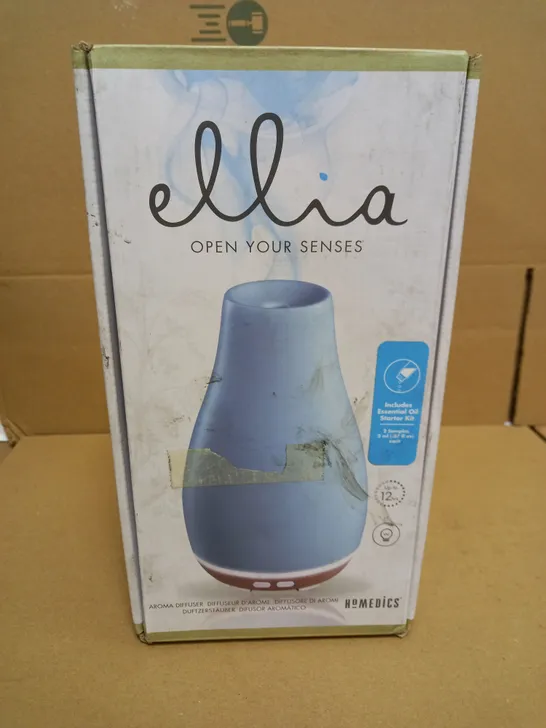 BOXED HOMEDICS ELLIA BLOSSOM AROMA DIFFUSER