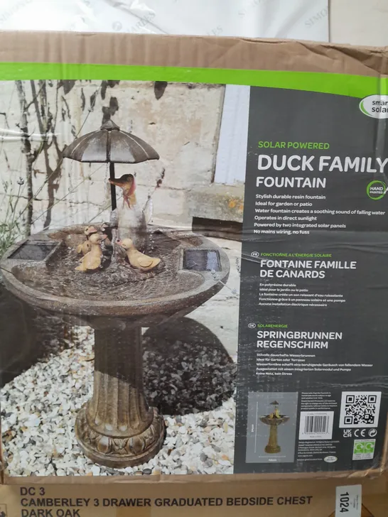 DUCK FAMILY SOLAR ON DEMAND WATER FEATURE