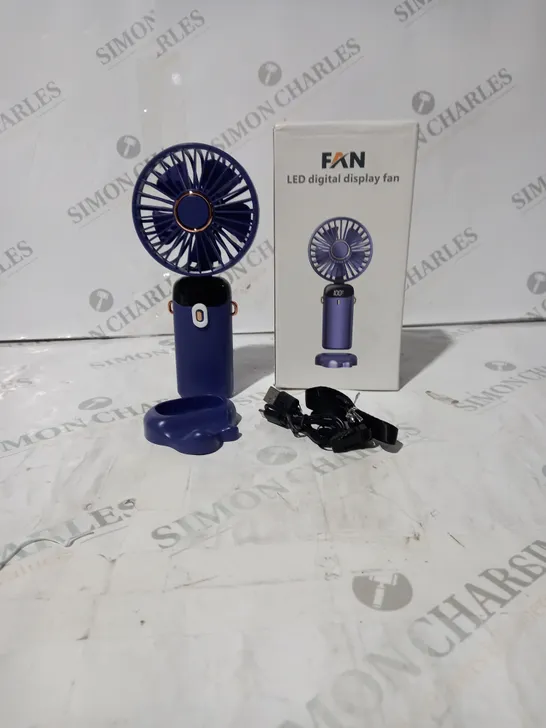 BOXED FAN LED DIGITAL DISPLAY FAN