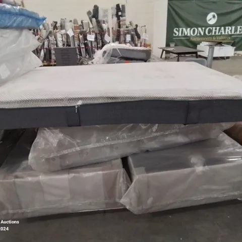 PALLET CONTAINING VARIOUS DIVAN BED PARTS AND EMMA MATTRESS 