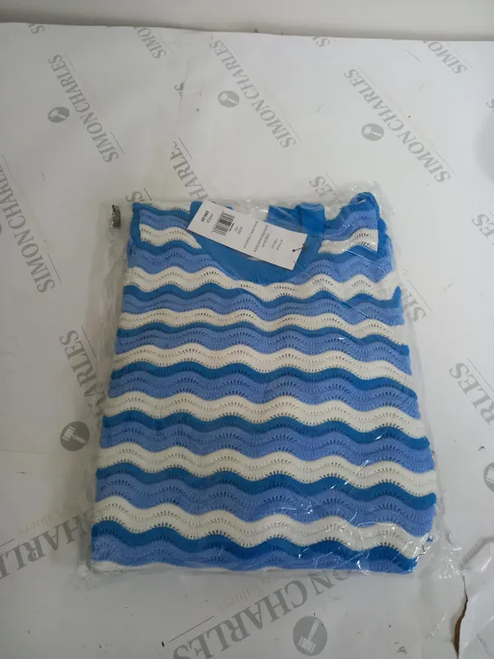 BAGGED 7BUAI ONNA RIPPLE SWEATER SIZE XS 