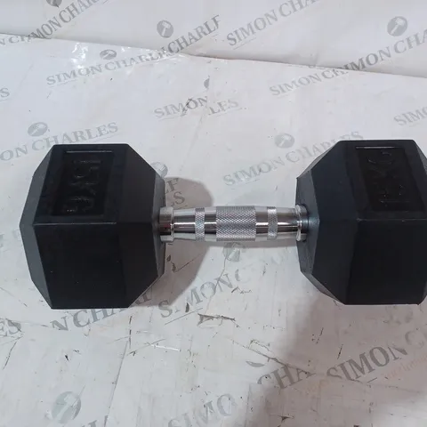 HEX 15KG DUMBBELL 