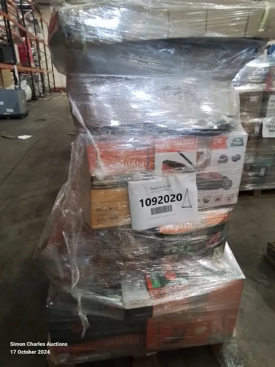 PALLET OF APPROXIMATELY 16 UNPROCESSED RAW RETURN HOUSEHOLD AND ELECTRICAL GOODS TO INCLUDE;