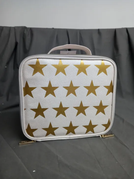 TILI STAR PRINT MAKE-UP ORGANISER MEDIUM VANITY CASE