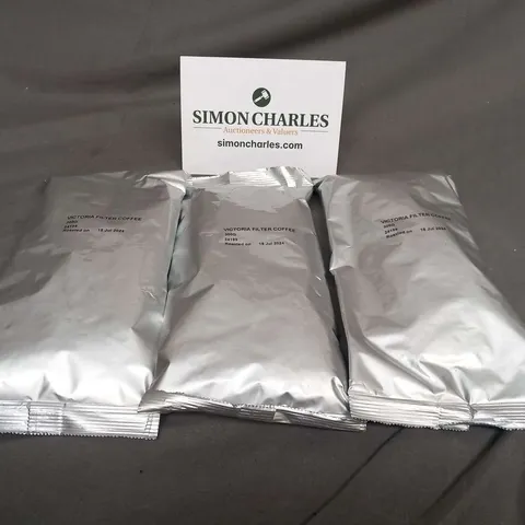 APPROXIMATELY 15 BAGS OF VICTORIA FILTER COFFEE 300G ROASTED ON 18 JUL 2024