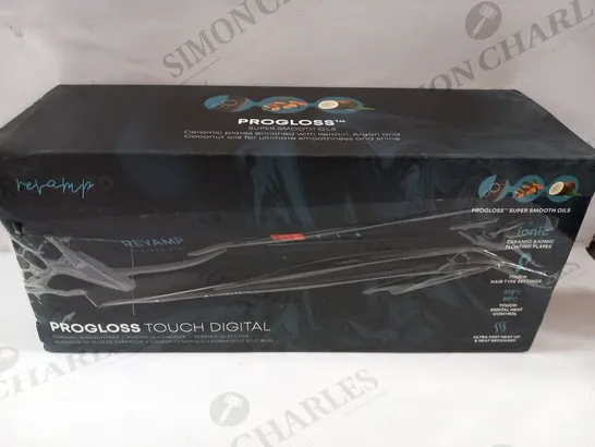 BOXED BRAND NEW PROGLOSS TOUCH DIGITAL CERAMIC STRAIGHTENER ST-1500-EU