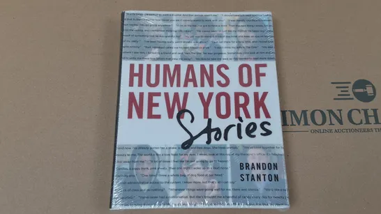 SEALED HUMANS OF NEW YORK STORIES - BRANDON STANTON