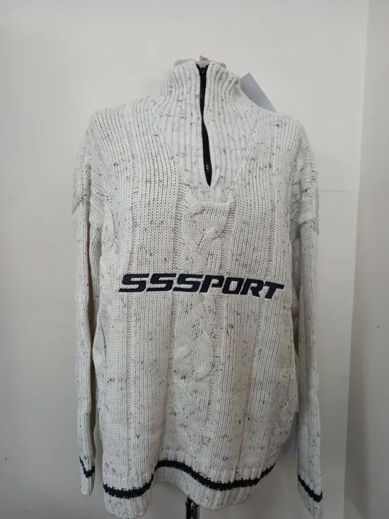 SISTER AND SEEKERS SSSPORT LIFESTYLE KNIT JUMPER SIZE S