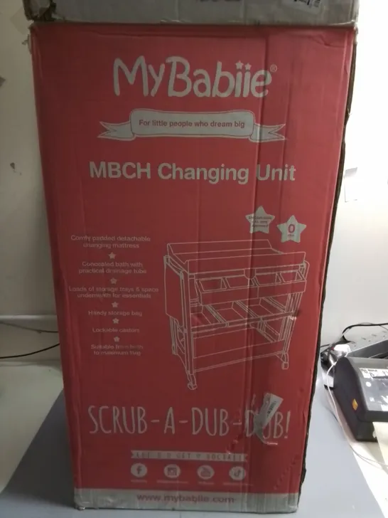 BOXED MY BABIIE MBCH CHANGING UNIT