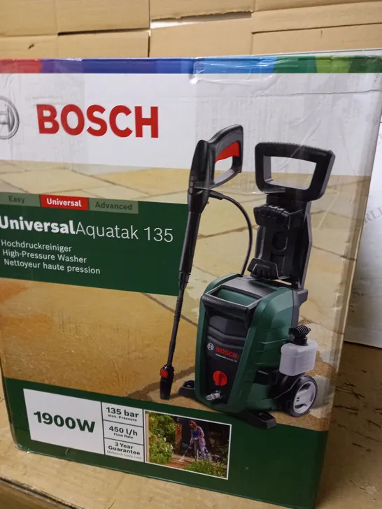 BOSCH UNIVERSAL AQUATAK 135 PRESSURE WASHER