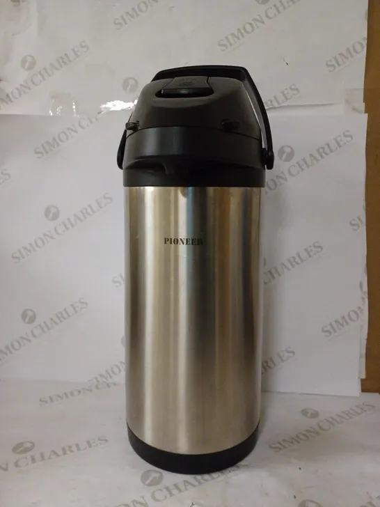 PIONEER FLASKS STAINLESS STEEL AIRPOT HOT COLD WATER TEA COFFEE DISPENSER 