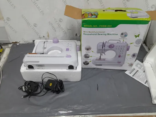 BOXED MINI MULTIFUNCTIONAL HOUSEHOLD SEWING MACHINE 