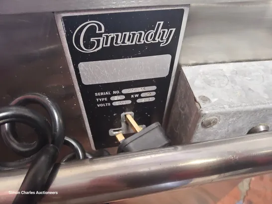 GRUNDY ELECTRIC HOT CUPBOARD