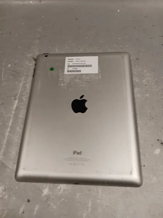 APPLE IPAD 4 SILVER - MODEL A1458