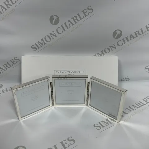 THE WHITE COMPANY FINE SILVER HINGED FRAMES 3x3”