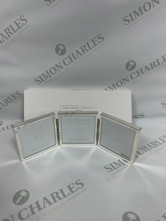 THE WHITE COMPANY FINE SILVER HINGED FRAMES 3x3”