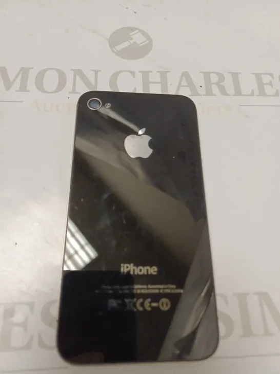 APPLE IPHONE 4S BLACK MODEL A1387