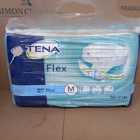 TENA FLEX PLUS NAPPIES SET OF 30 - MEDIUM