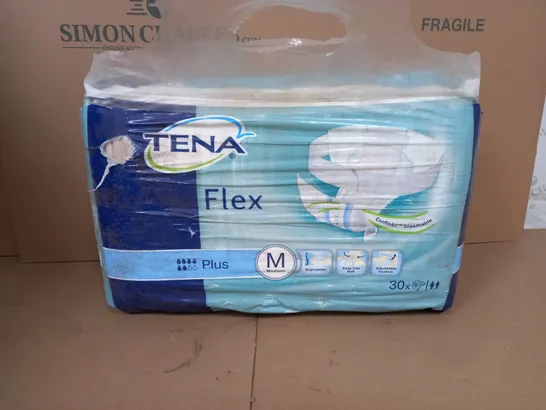 TENA FLEX PLUS NAPPIES SET OF 30 - MEDIUM