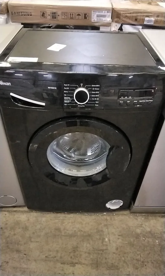 SWAN SW15821B 7KG LOAD 1200 SPIN WASHING MACHINE BLACK