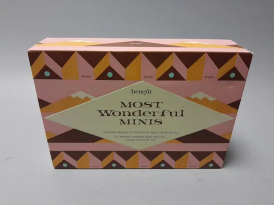 BOXED BENEFIT MOST WONDERFUL MINIS FULL FACE GIFT SET  RRP £32.5