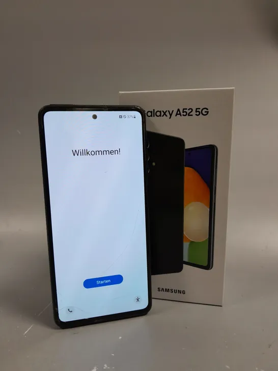 BOXED SAMSUNG GALAXY A52 SMARTPHONE 