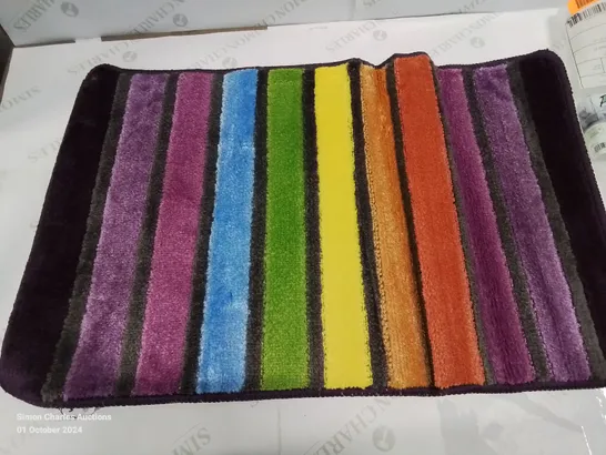 BRAND NEW PACO HOME 234 MULTICOLOURED 50X80CM BATH MAT