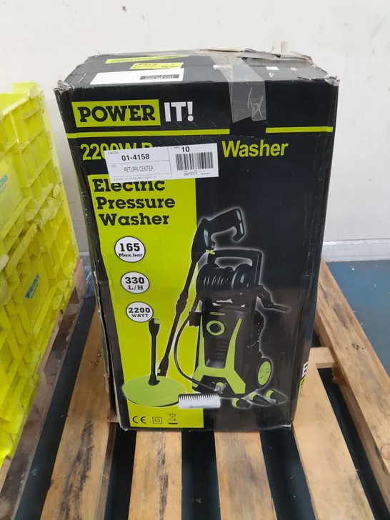 POWER IT 2200W PRESSURE WASHER 