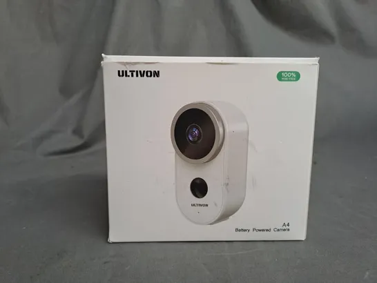 BOXED ULTIVON BATTERY POWERED CAMERA 