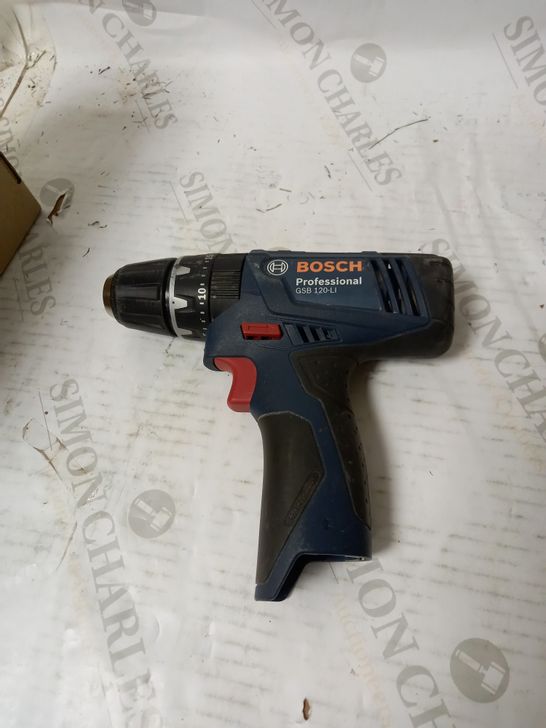 BOSCH PROFESSIONAL 12V SYSTEM CORDLESS COMBI DRILL GSB 120-LI (NO CASE OR BATTERY)