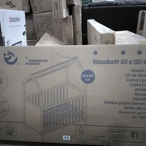 BOXED ROBA HOUSE BED COT (1 BOX)