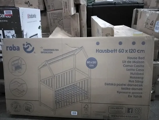 BOXED ROBA HOUSE BED COT (1 BOX)