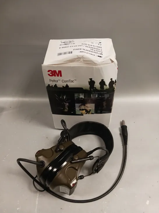 BOXED 3M PELTOR COMTAC HEADSET 