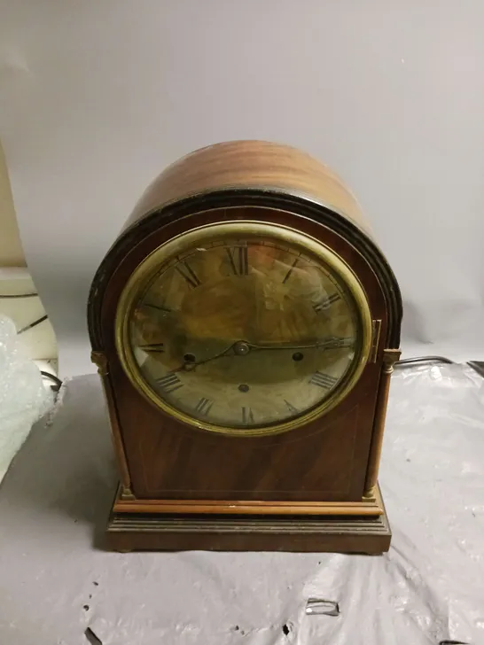 WINTERHALDER & HOFMEIER WOODEN CLOCK - COLLECTION ONLY