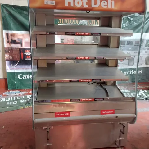 BKI HOT FOOD SELF SERVE UNIT WITH REAR DOORS MHC4