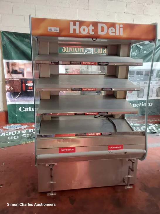 BKI HOT FOOD SELF SERVE UNIT WITH REAR DOORS MHC4