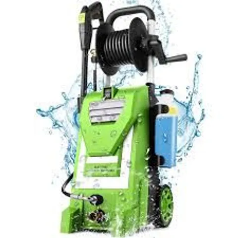 BRAND NEW BOXED MRLIANCE MR-AMD005238 2000W HIGH PRESSURE WASHER - GREEN (1 BOX)