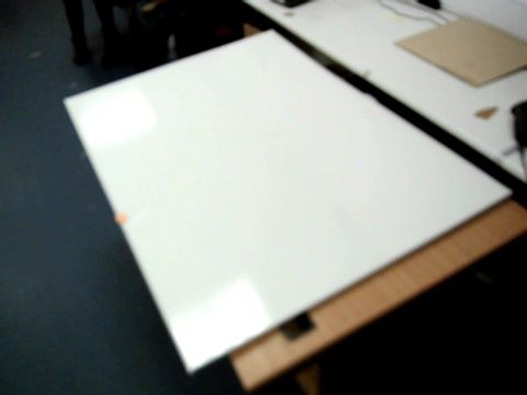 LARGE WHITE BOARD 