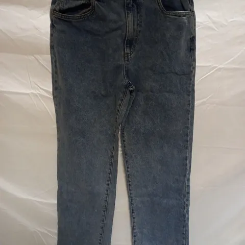 BOX OF APPROX 12 BRAND NEW COTTON:ON ORIGINAL STRAIGHT JEANS - JETTY BLUE SIZE AUS 6