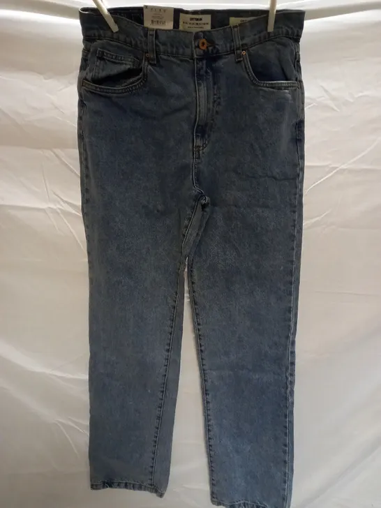 BOX OF APPROX 12 BRAND NEW COTTON:ON ORIGINAL STRAIGHT JEANS - JETTY BLUE SIZE AUS 10