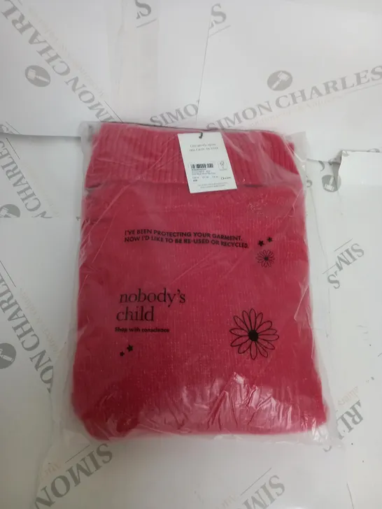 BAGGED NOBODYS CHILD ROLL NECK JUMPER SIZE M