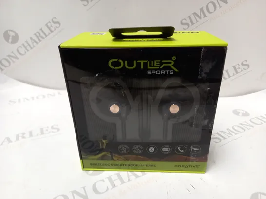 BOXED CREATIVE OUTLIER SPORTS WIRELESS SWEATPROOF IN-EARS EARBUDS