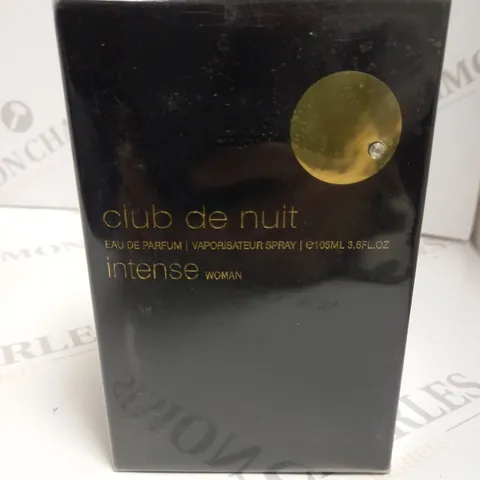 BOXED AND SEALED CLUB DE NUIT EAU DE PARFUM INTENSE WOMAN 105ML