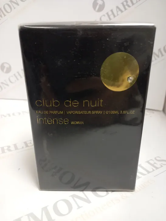 BOXED AND SEALED CLUB DE NUIT EAU DE PARFUM INTENSE WOMAN 105ML