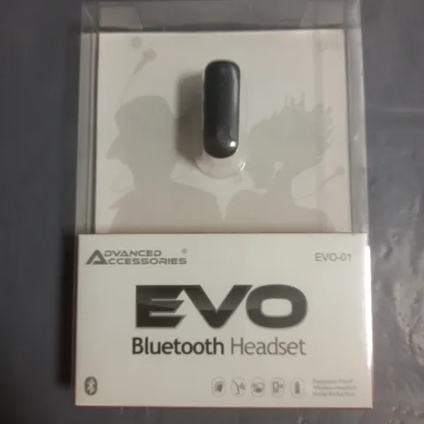 BRAND NEW ADVANCED ACCESSORIES EVO BLUETOOTH HEADSET - EVO-01